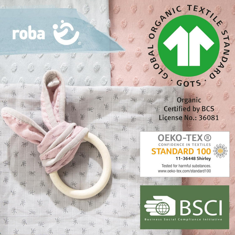 Organic Cotton Cot Set Green