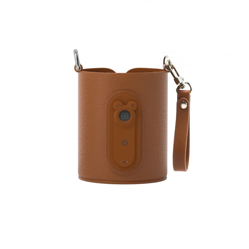 Portable Bottle Warmer Varm - Brown