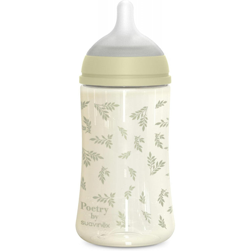 Suavinex Poetry 270 ml grüne Babyflasche