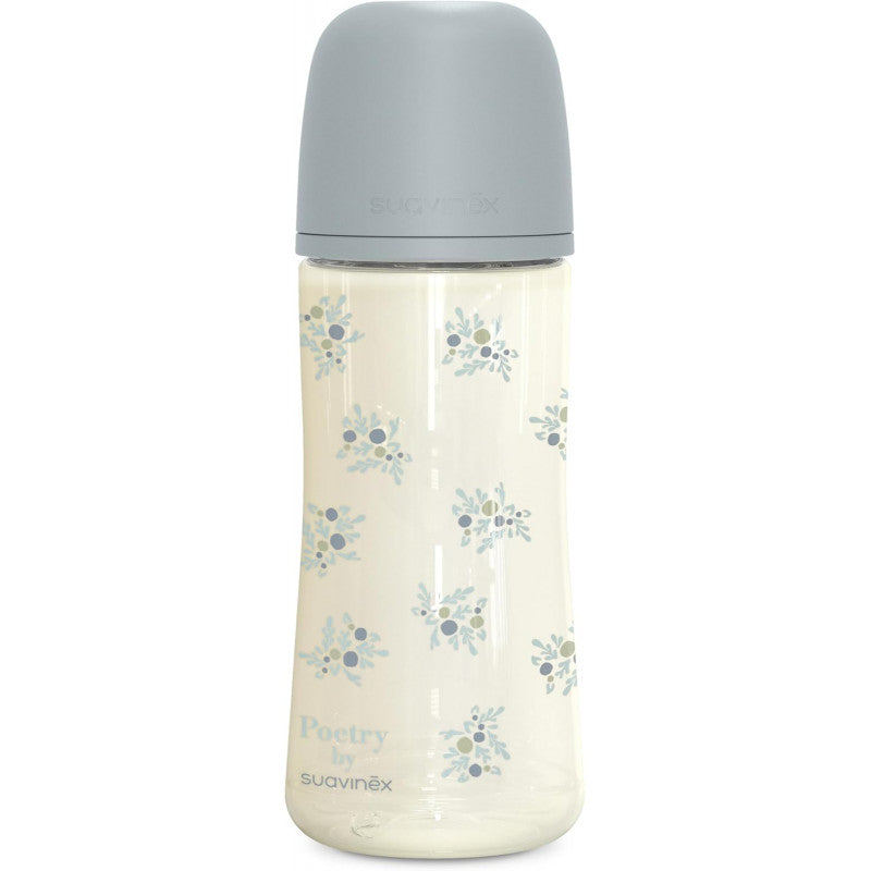 Suavinex Poetry Babyflasche 360 ml Blau