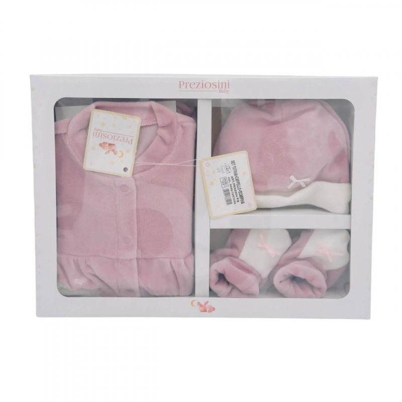 copy of Set Neonato in Ciniglia 3 Pezzi