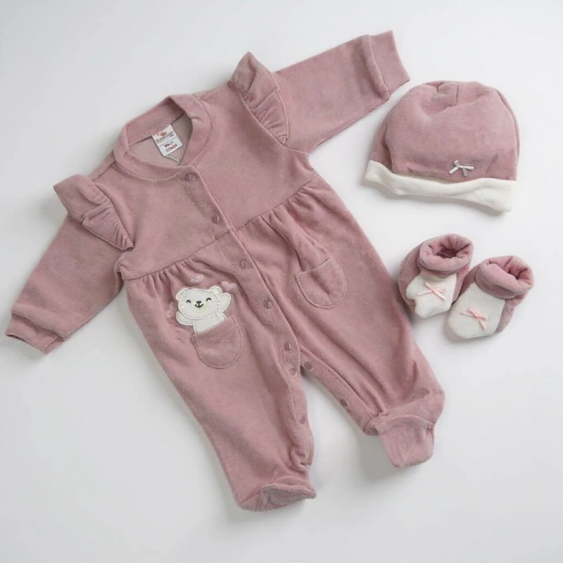 copy of Set Neonato in Ciniglia 3 Pezzi