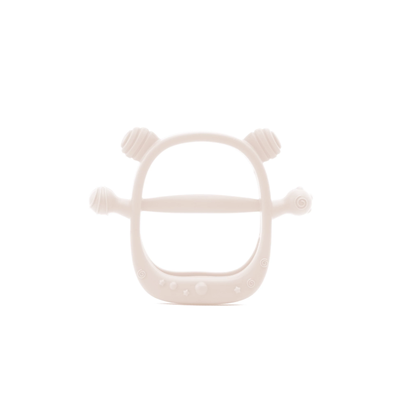 Silicone Teether Glitre Pink