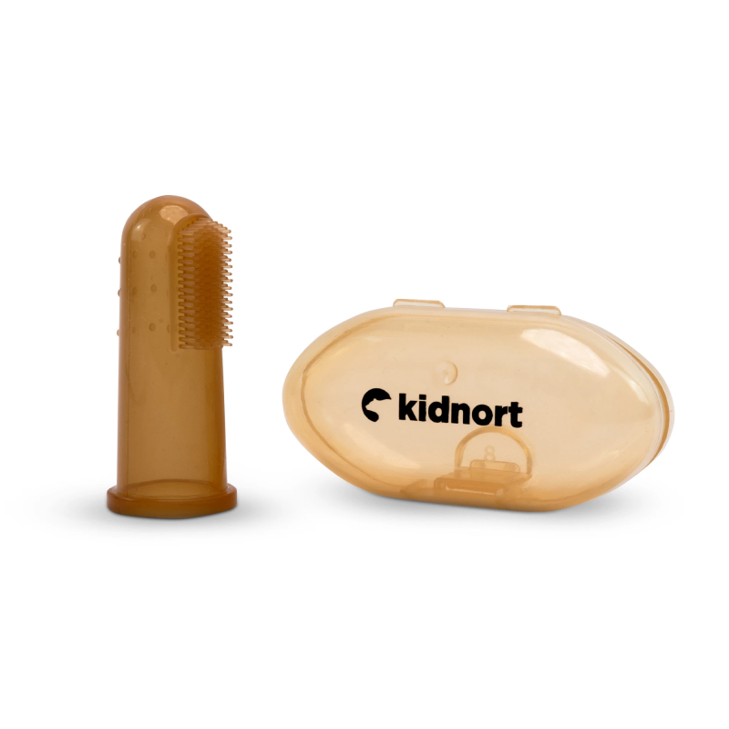 Blomka silicone finger toothbrush