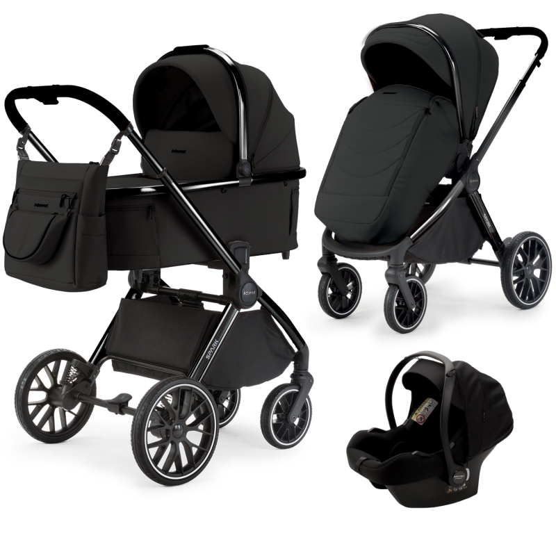 Kombikinderwagen Adamex Spark - Carbon