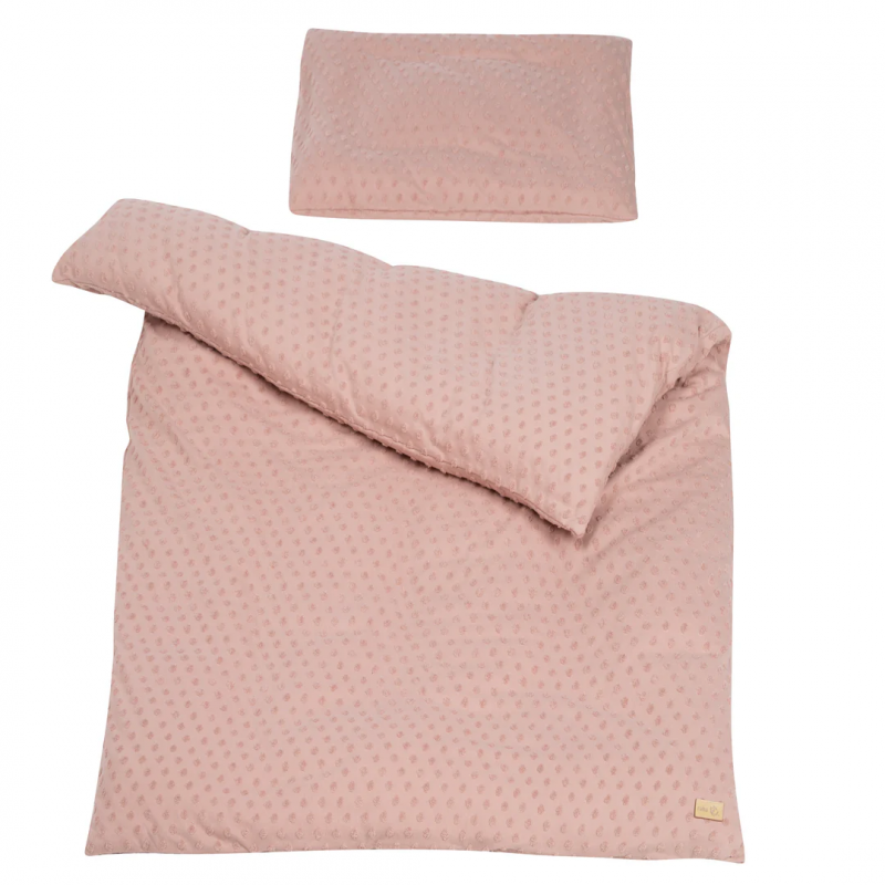 Organic Cotton Cot Set Pink