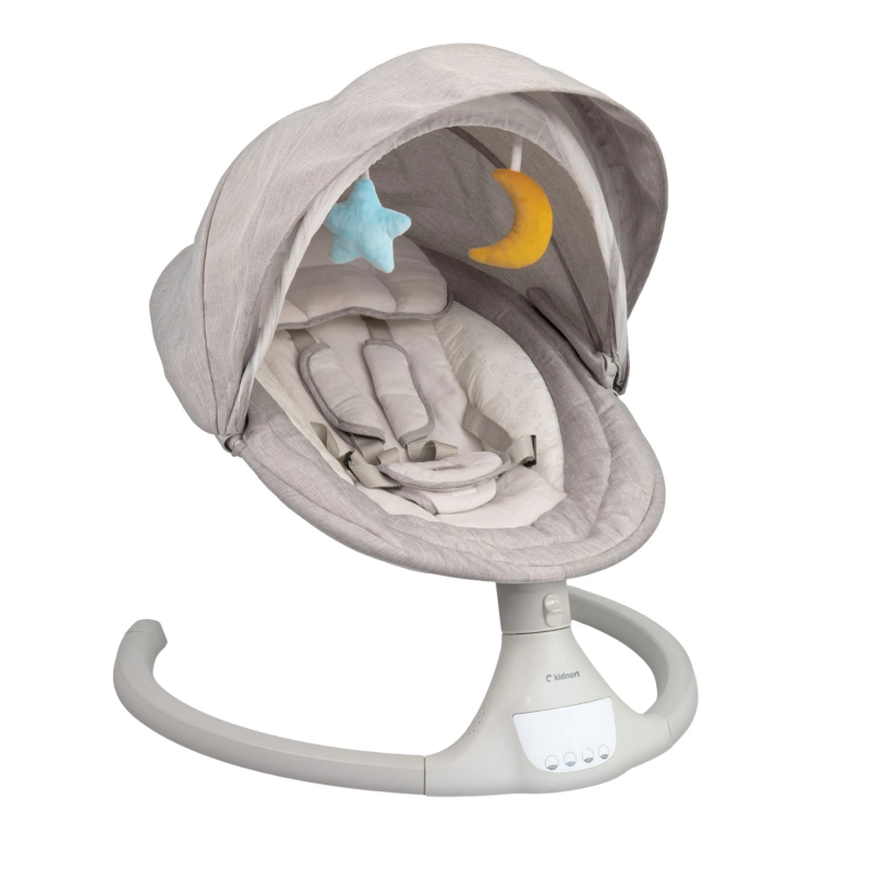 Svaie Light Grey Electric Rocker Bouncer