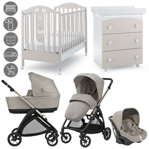 copy of Erbesi Tato und Trio Electa Inglesina Schlafzimmer-Set