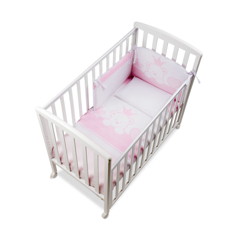 Textile Set Baby Quilt Pink