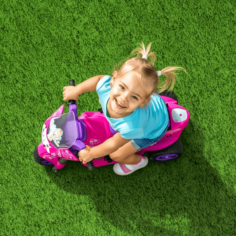 Little Singer 6V 2.5 Fuchsia Motorcycle