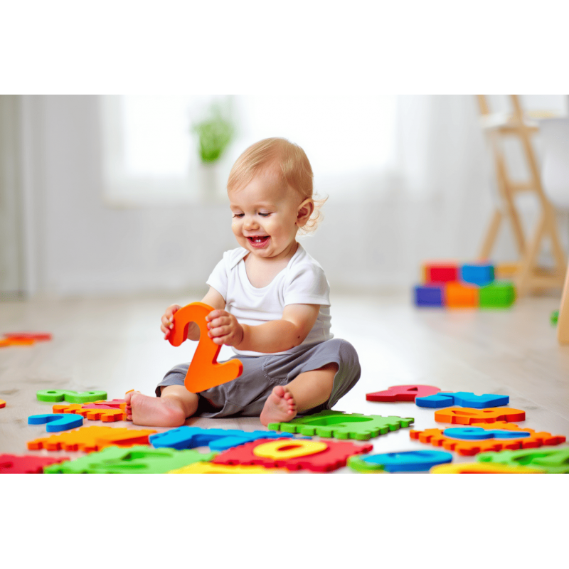 Numbers Puzzle Mat - Small