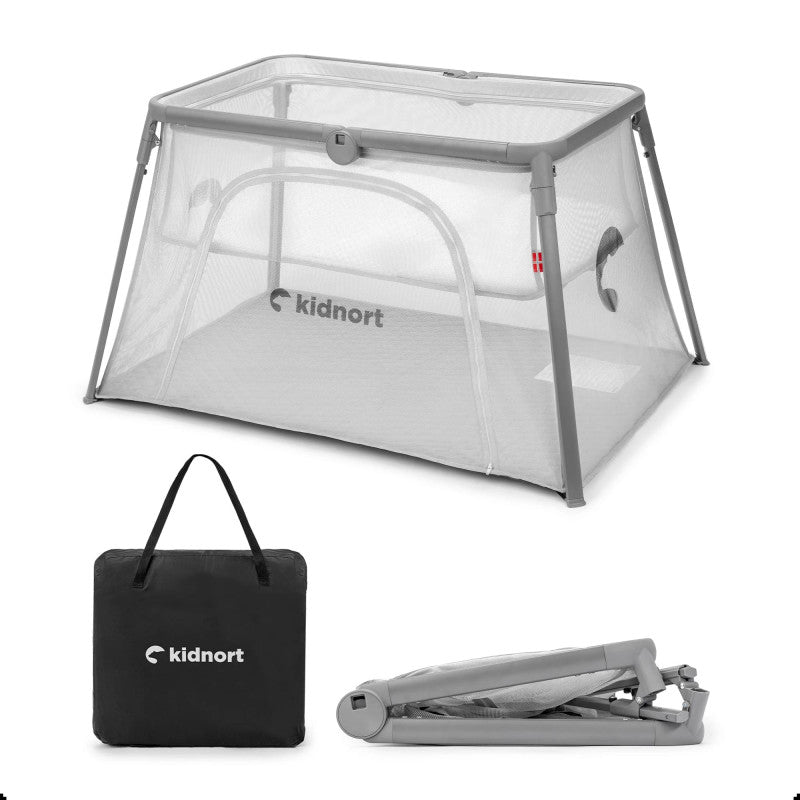Beistellbetten Kidnort Bleke Unique 2-in-1 - Light Grey