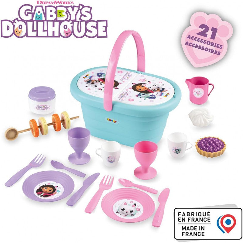 Smoby - Gabby's Dollhouse Picnic Basket