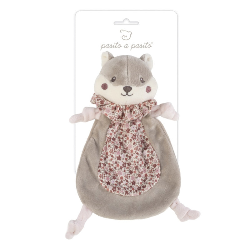 Doudou Squirrel Cherry Flowers