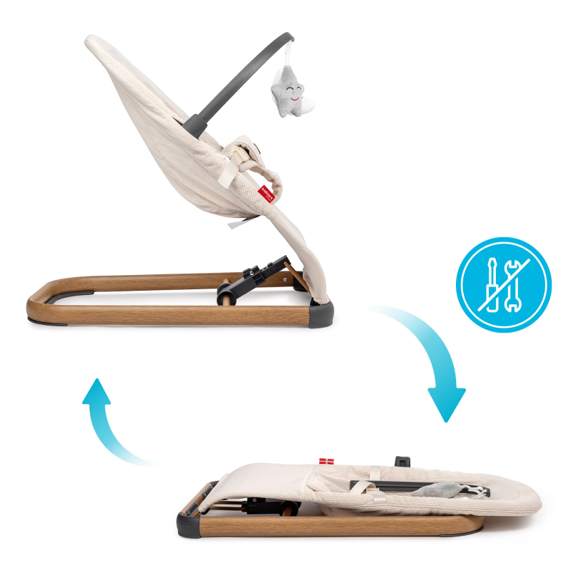 Moln Unique Kidnort Bouncer Beige