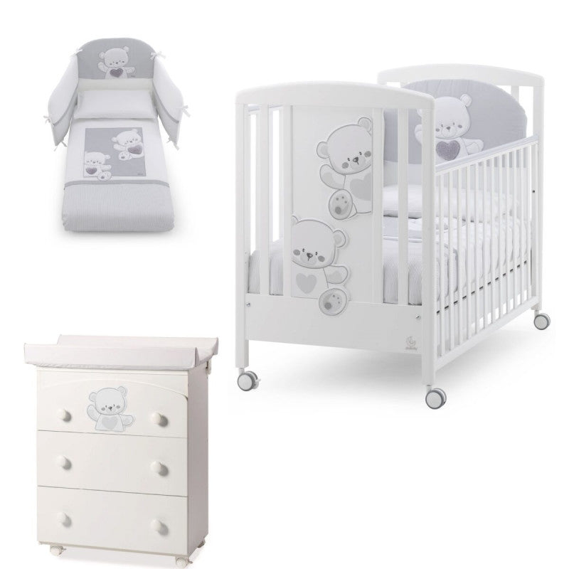 Italbaby Cameretta Baby Jolie Grigio