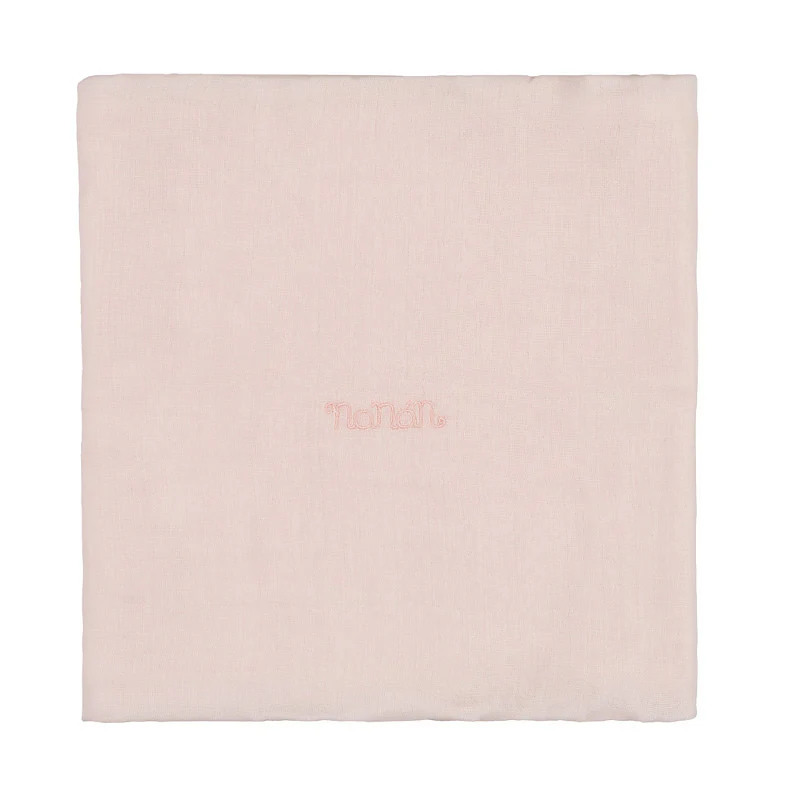 Set of 3 Nanan pink muslins 80x80 cm