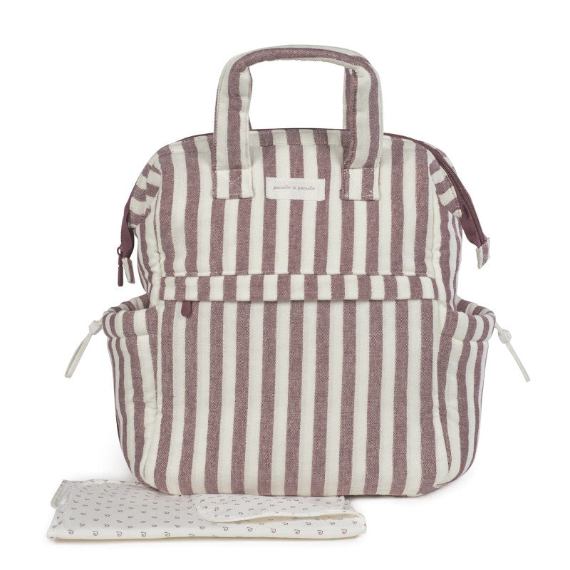 Pasito a Pasito Cherry Stripes Rucksack
