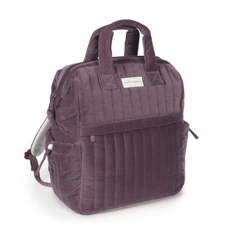 Pasito a Pasito Kirsch-Samt-Rucksack