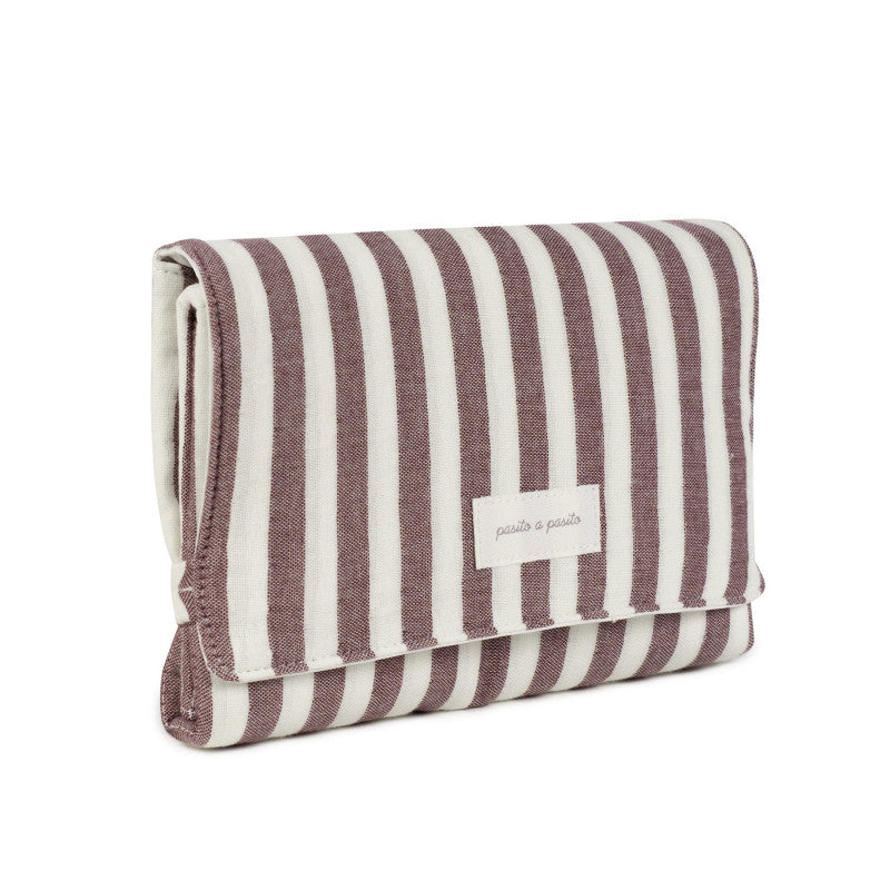 Pasito a Pasito Cherry Striped Changing Mat