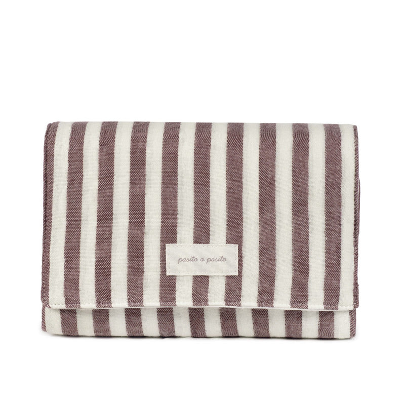 Pasito a Pasito Cherry Striped Changing Mat