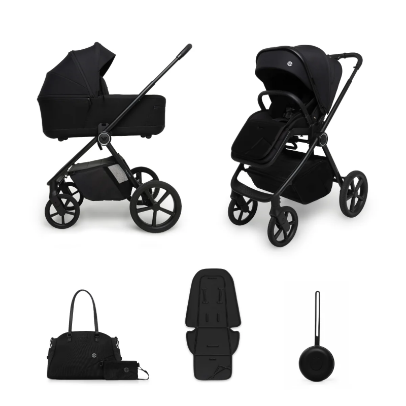 Kombikinderwagen 2in1 Muuvo One Black