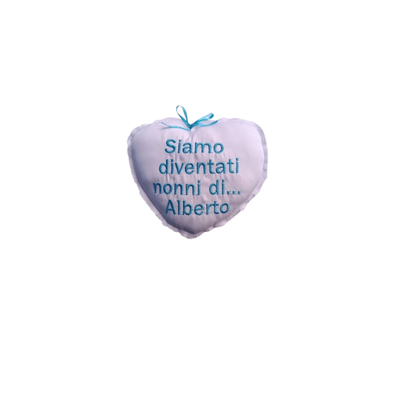 Handcrafted Personalized Birth Heart