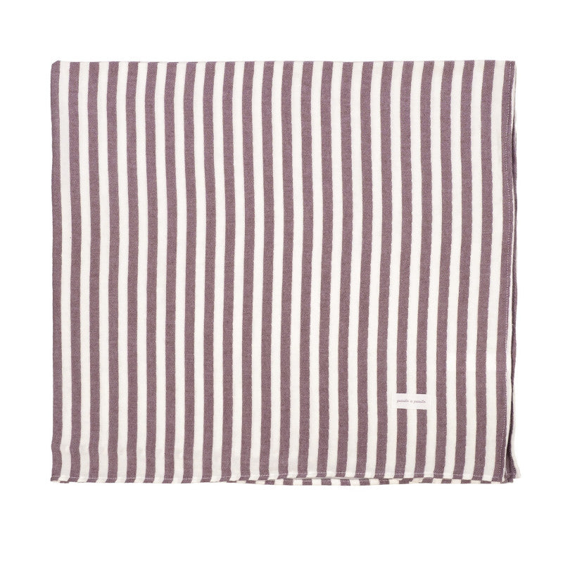 Muslin Cherry Stripes Pasito a Pasito