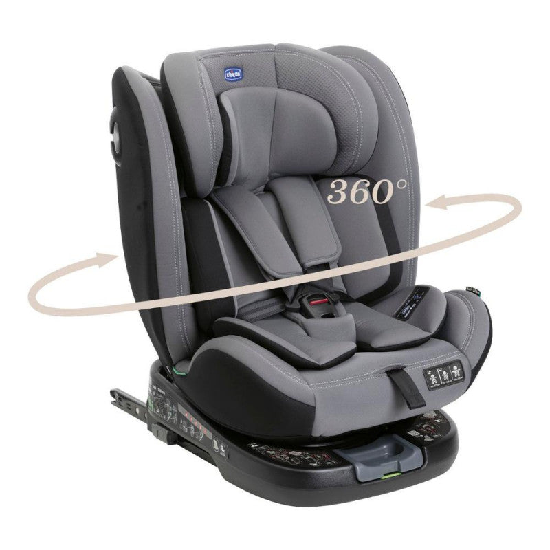 Chicco Auto Unico Evo Grey Black Car Seat
