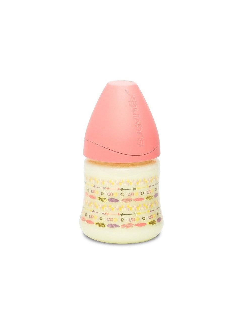 Suavinex Indian Pink Feeding Bottle 150 ml