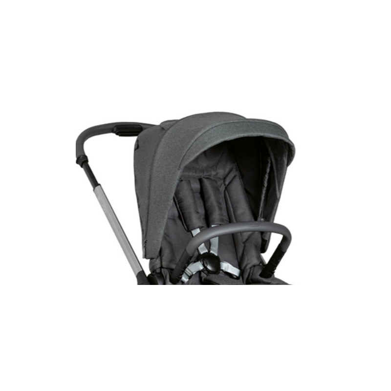 Chicco Bellagio Kinderwagenverdeck aus schwarzem Satin
