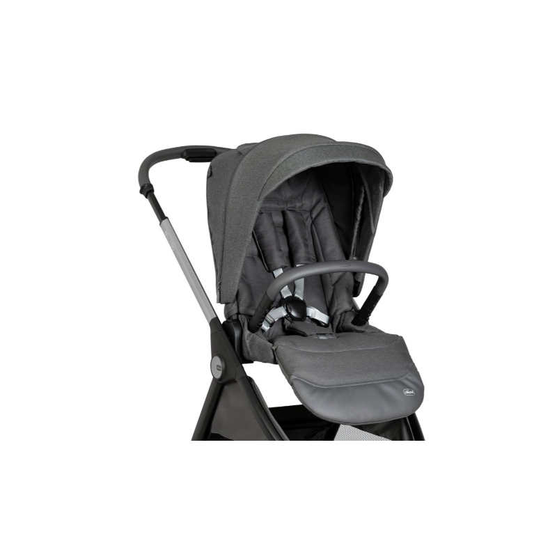 Chicco Bellagio Black Satin Stroller Seat Cover