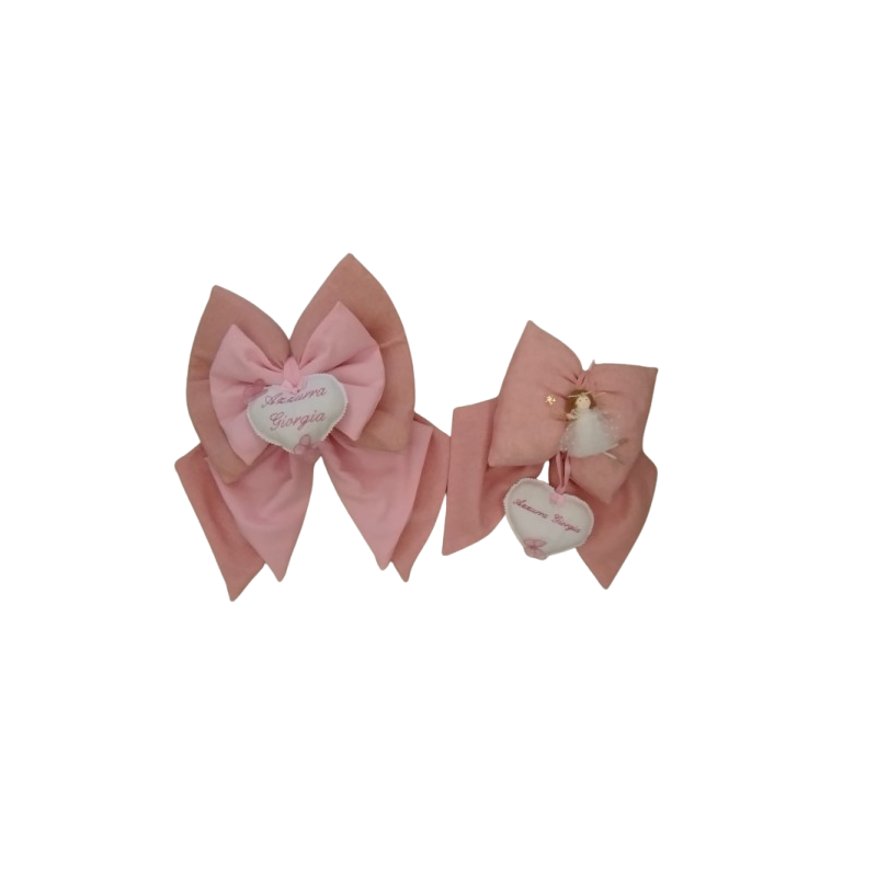 Pink Birth Bow Set for Clinic and Home