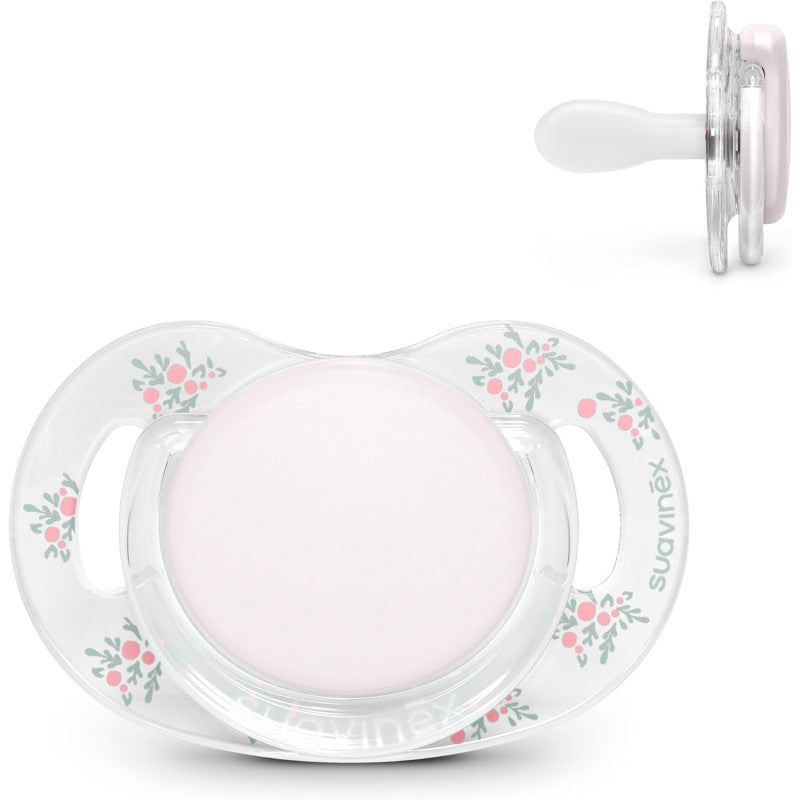 Suavinex Poetry Pacifier for Babies 0-6 Months Pink