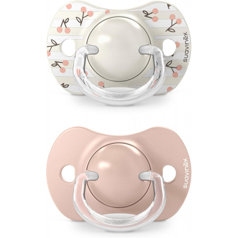0-6 M Soother Silicone SX PROTM Teat (2 pcs) Suavinex Pink