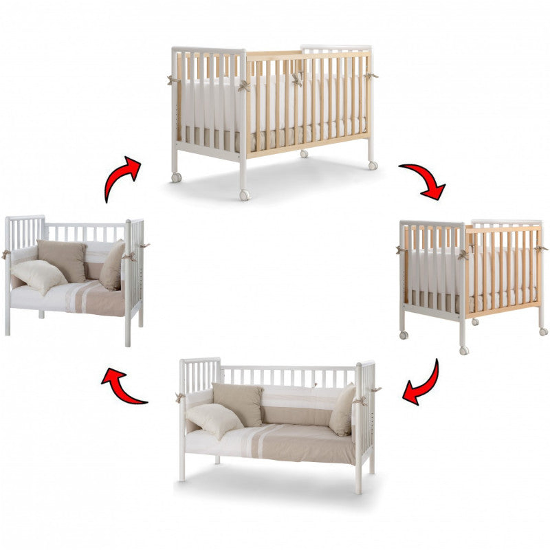 Babybetten Pali Flippy - Naturale - 4