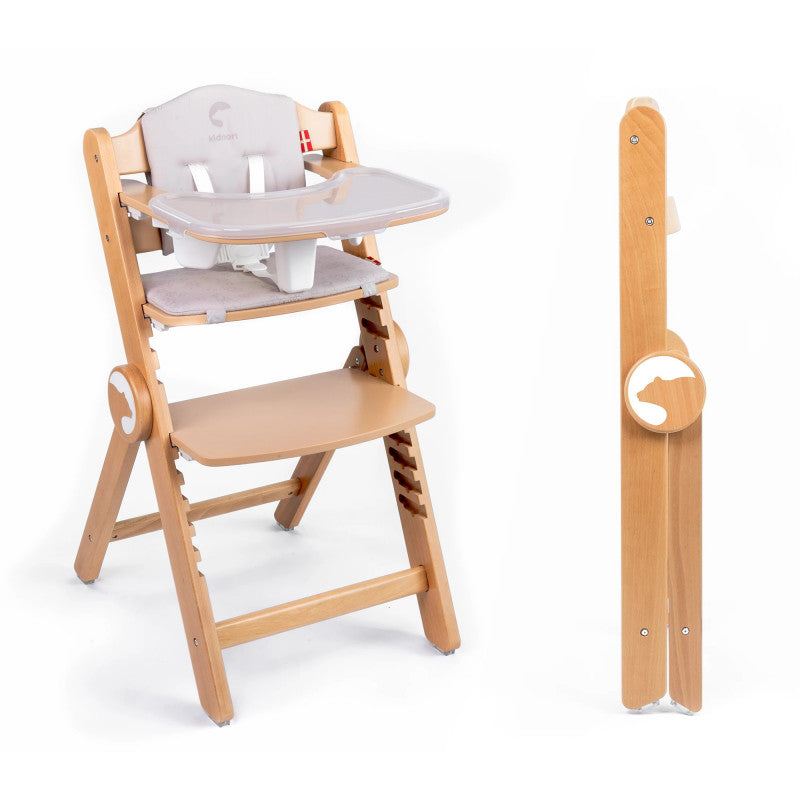 Kidnort Drommer Grey High Chair