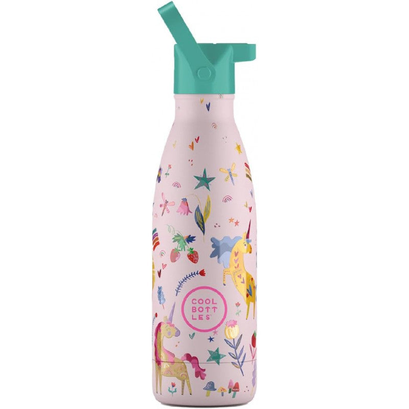 Stainless Steel Water Bottle for children 350 ml Unicorns Funny