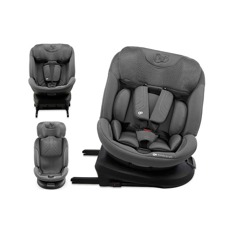 360° Swivel Car Seat XPEDITION Kinderkraft Grey