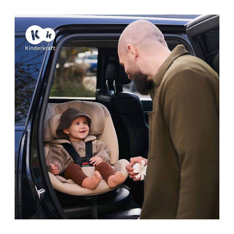 360° Swivel Car Seat XPEDITION Kinderkraft Grey