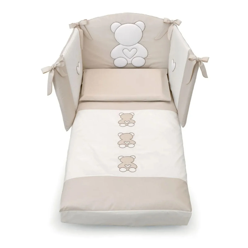 copy of Azzurra Design Steppdecke und 3-Seitige Nestchen Mars