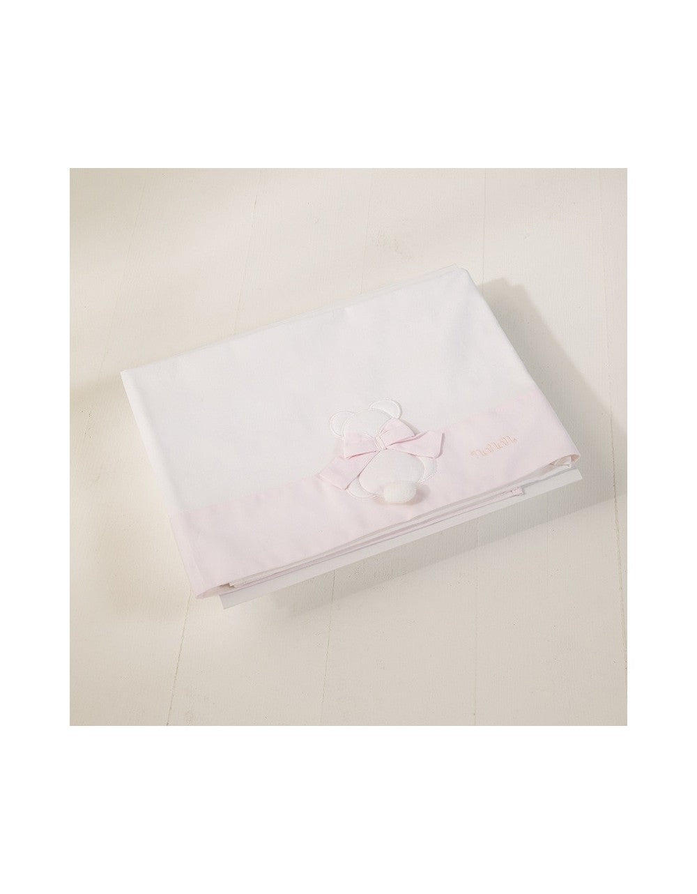 Nanan Pink Bow Cot Sheets