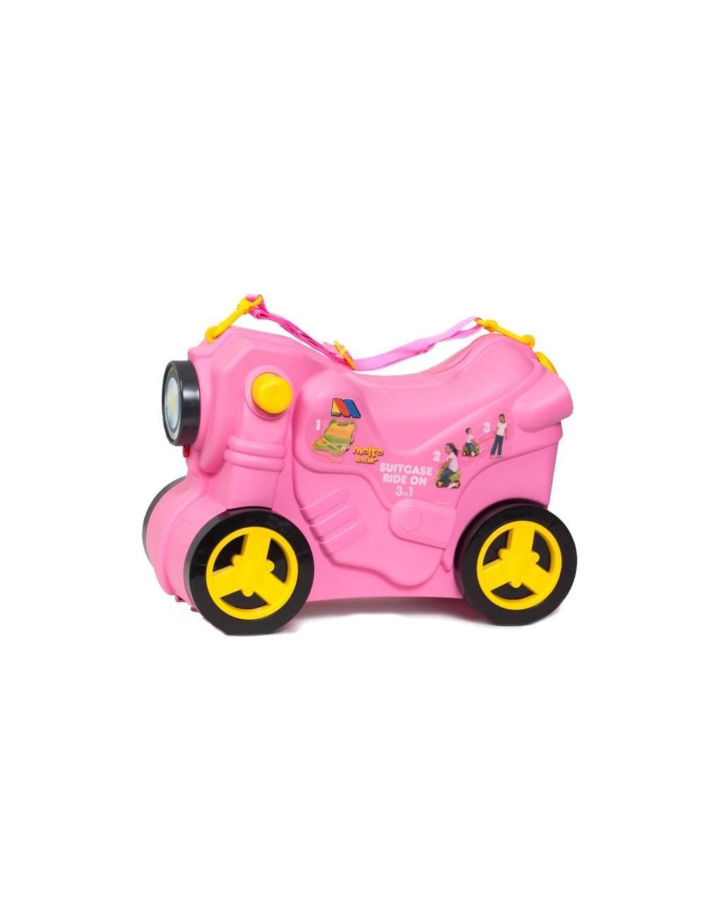Pink Motorcycle Top Case