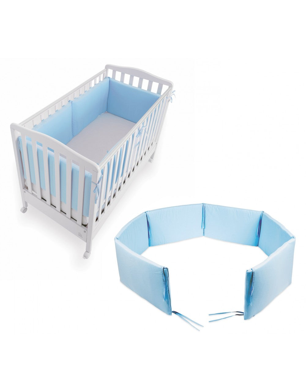 Blue Cot Bumper