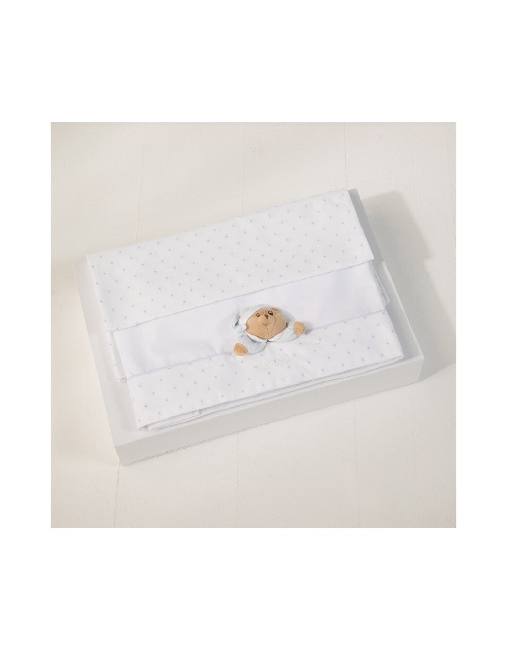 Puccio Star Blue Pram Sheets