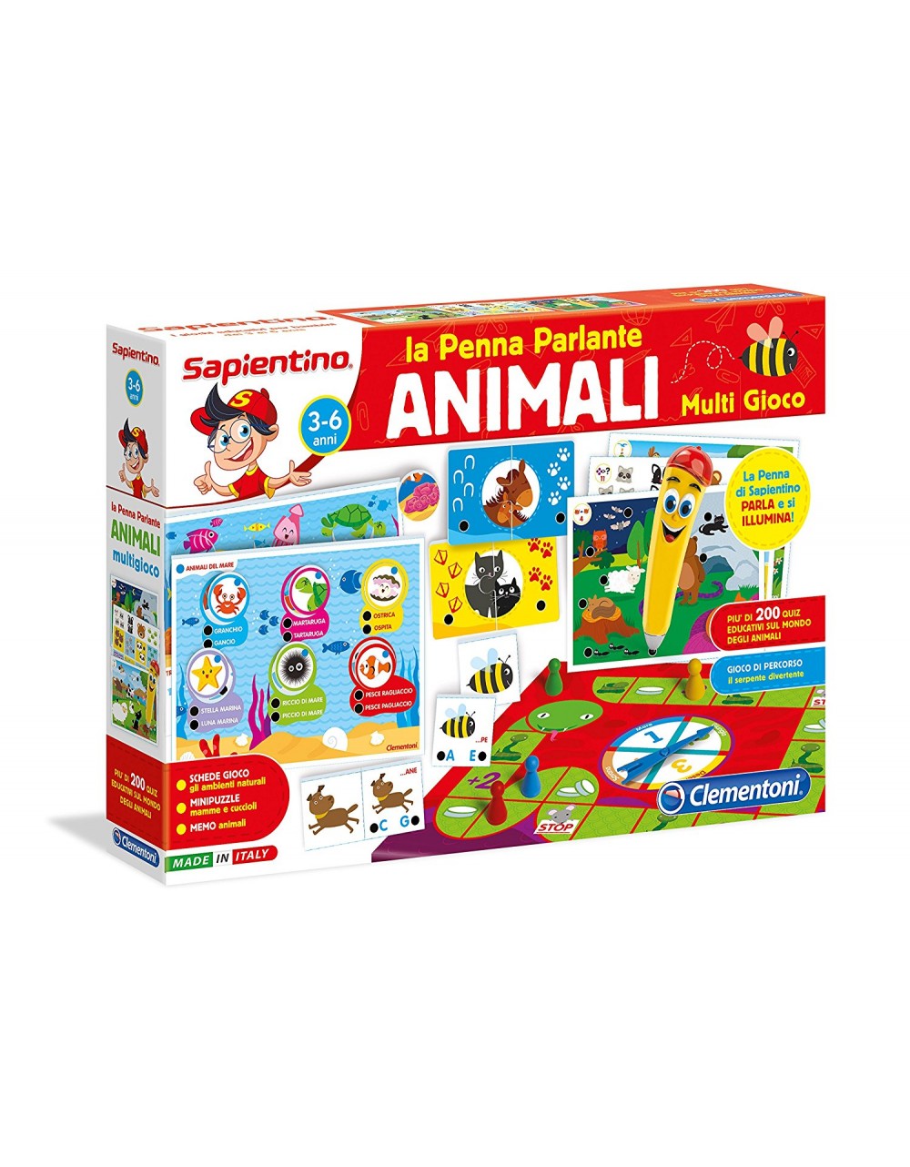 Talking Pen Sapientino Animals