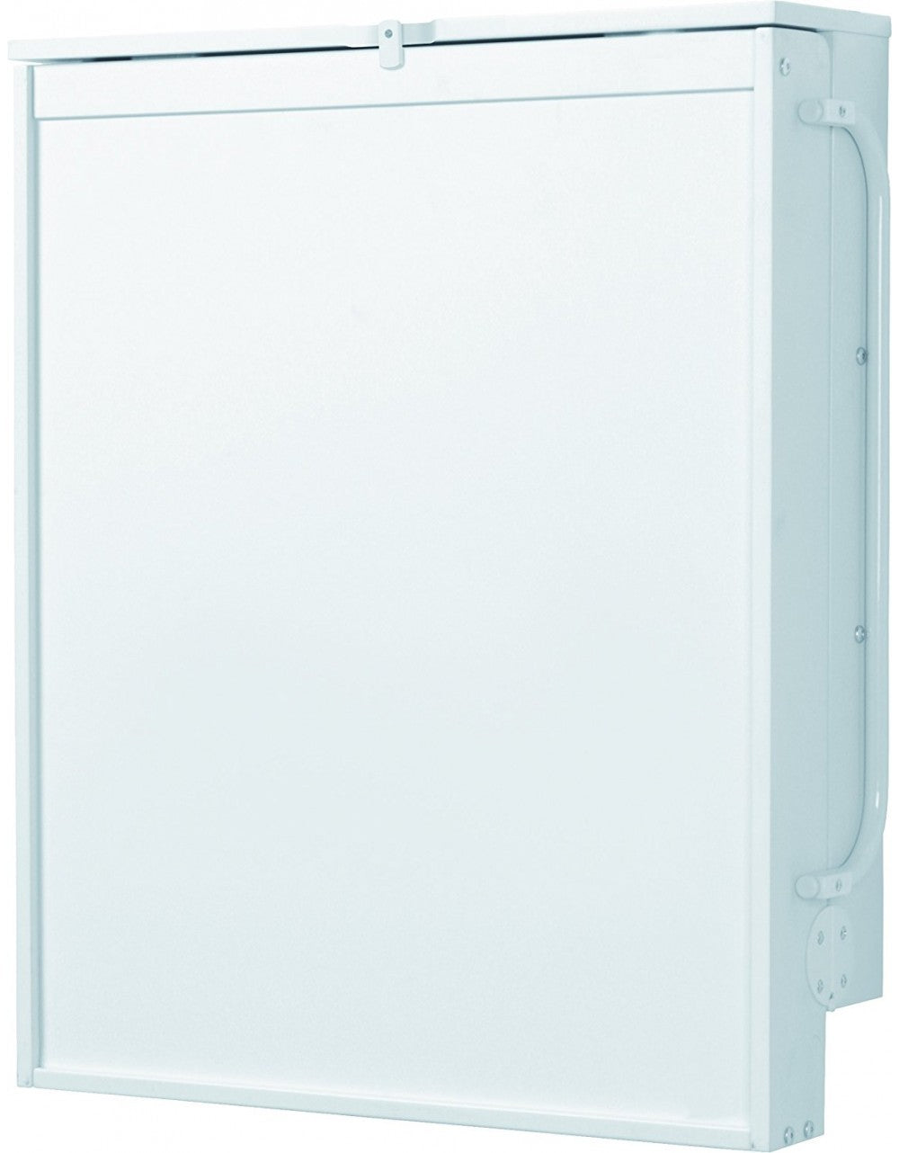 White Wall-Mounted Changing Table