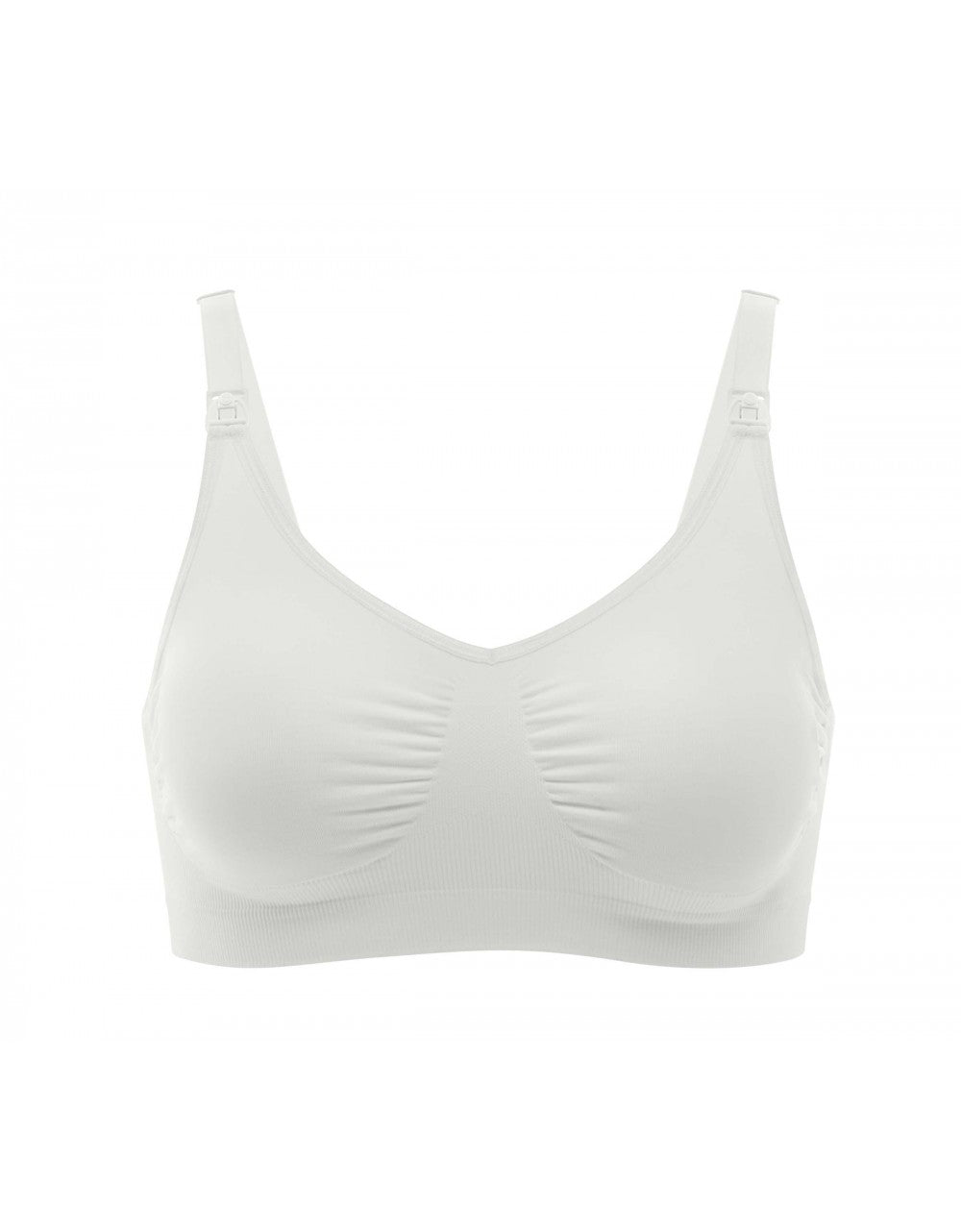 White Maternity and Nursing Bra - XL