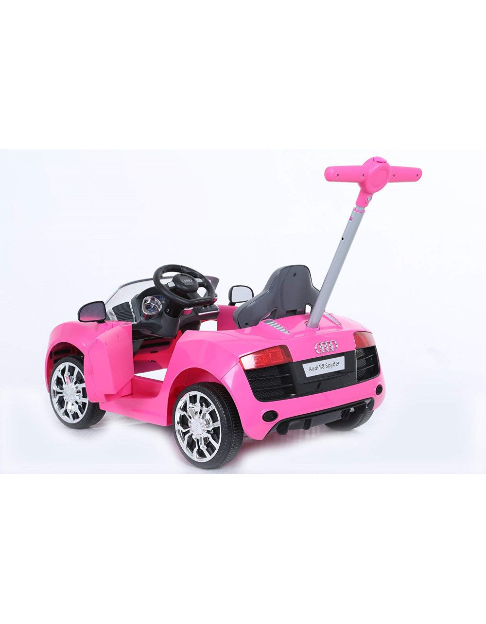Audi R8 Spyder Ride-On Car Pink