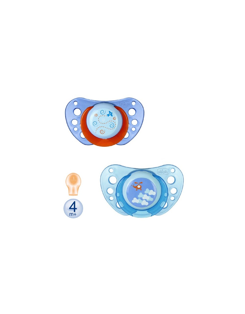 Chicco Physio Air Pacifier blue 4m+
